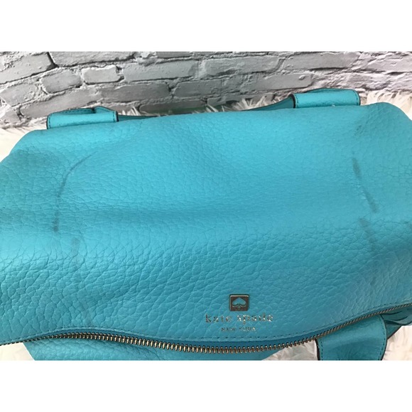 Kate Spade Carmen Southport Avenue Pebbled Leather Satchel Handbag - Picture 6 of 6